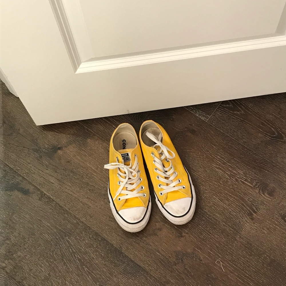 Yellow Converse